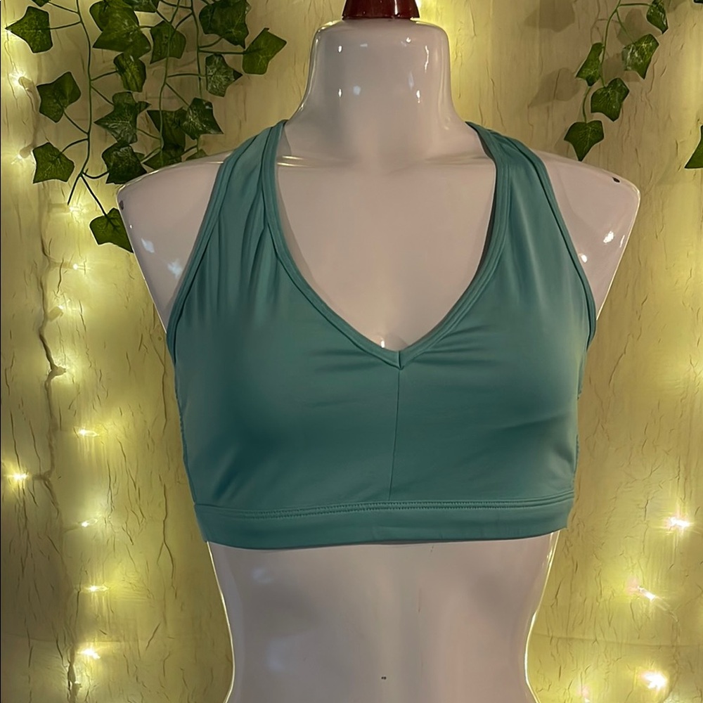 Victoria's Secret Blue Sports Bra with Racerback